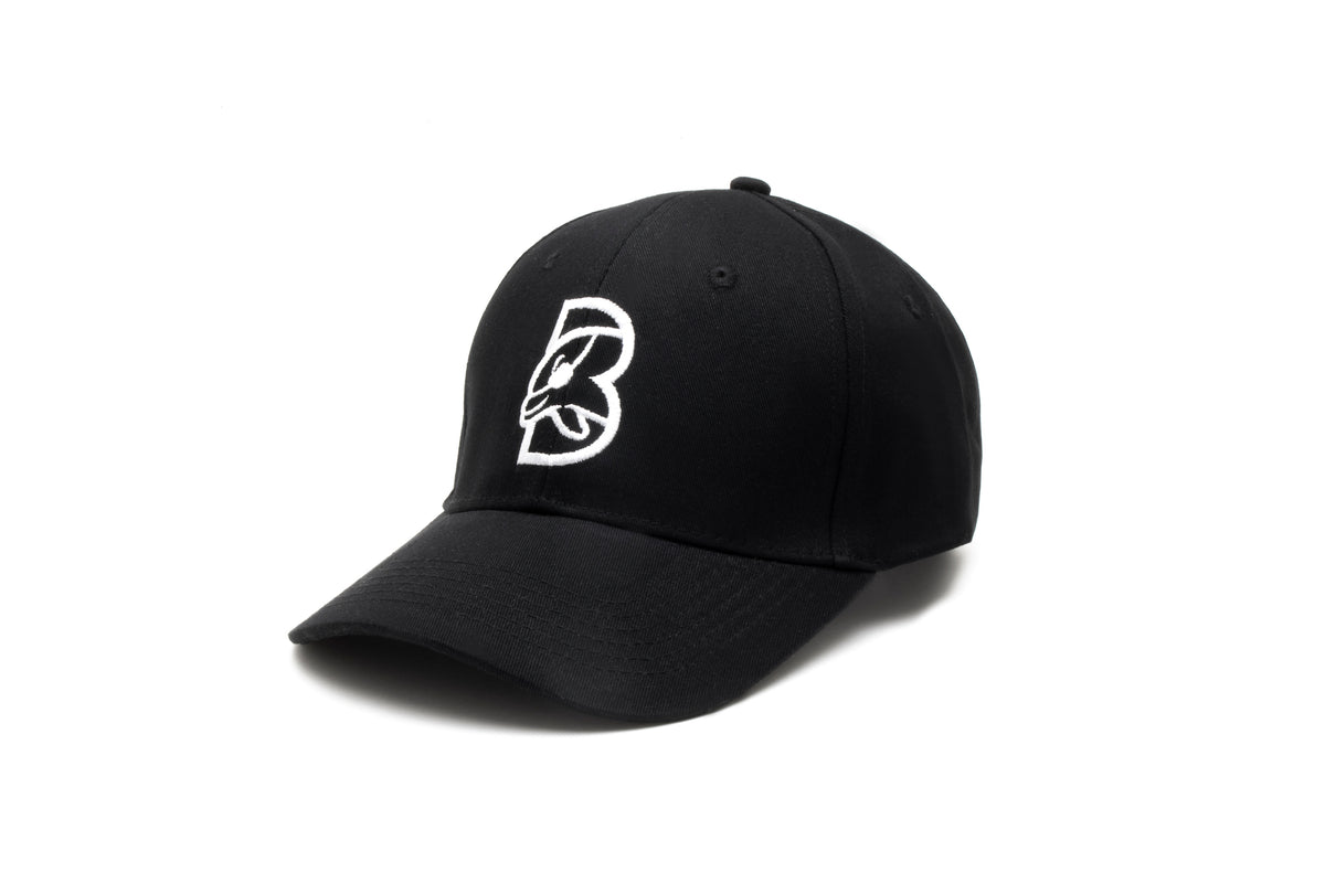 Biscayners Black &amp; White Logo Cap