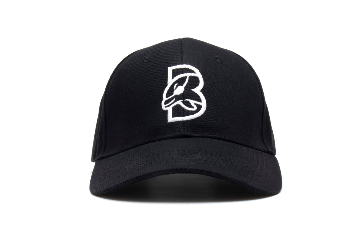 Biscayners Black &amp; White Logo Cap